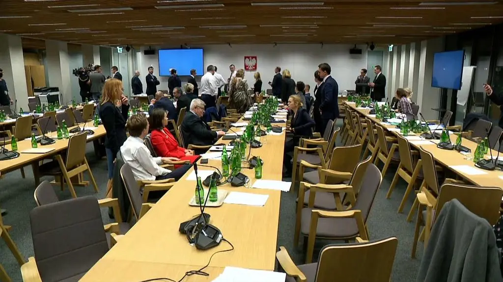 Marek Ast zarządził przerwę podczas obrad sejmowej komisji sprawiedliwości