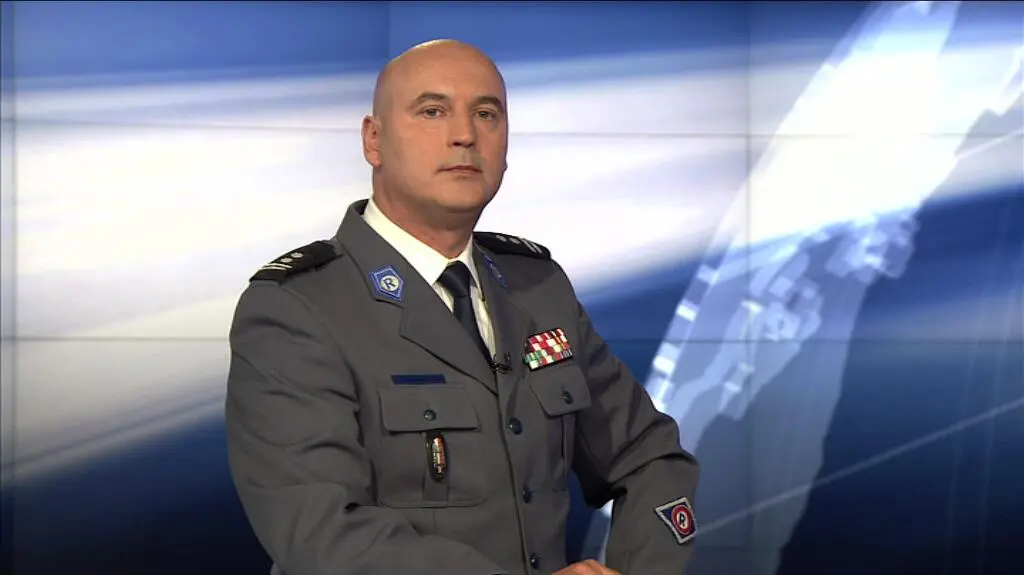 Marek Konkolewski z Komendy Głównej Policji był gościem TVN24 