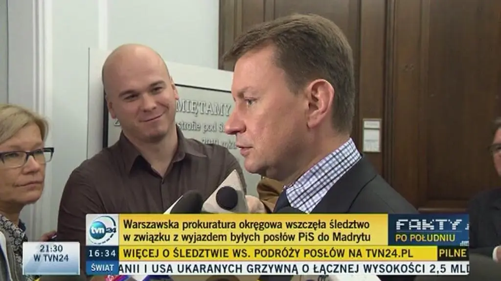 Mariusz Błaszczak o "aferze madryckiej"