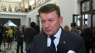 Mariusz Błaszczak uważa, że rekonstrukcja rządu nic nie zmieni 