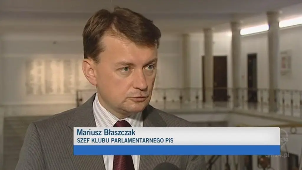 Mariusz Błaszczak: zgłosimy sprawę do prokuratury