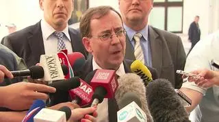 Mariusz Kamiński o decyzji posłów ws. swojego immunitetu. Całość konferencji