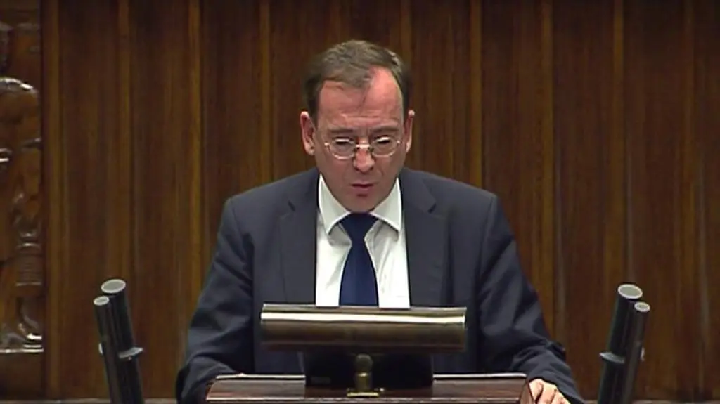 Mariusz Kamiński o wystąpieniu Seremeta