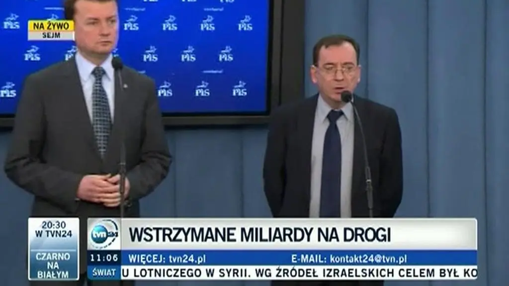 Mariusz Kamiński odniósł się do kontraktów na budowę dróg