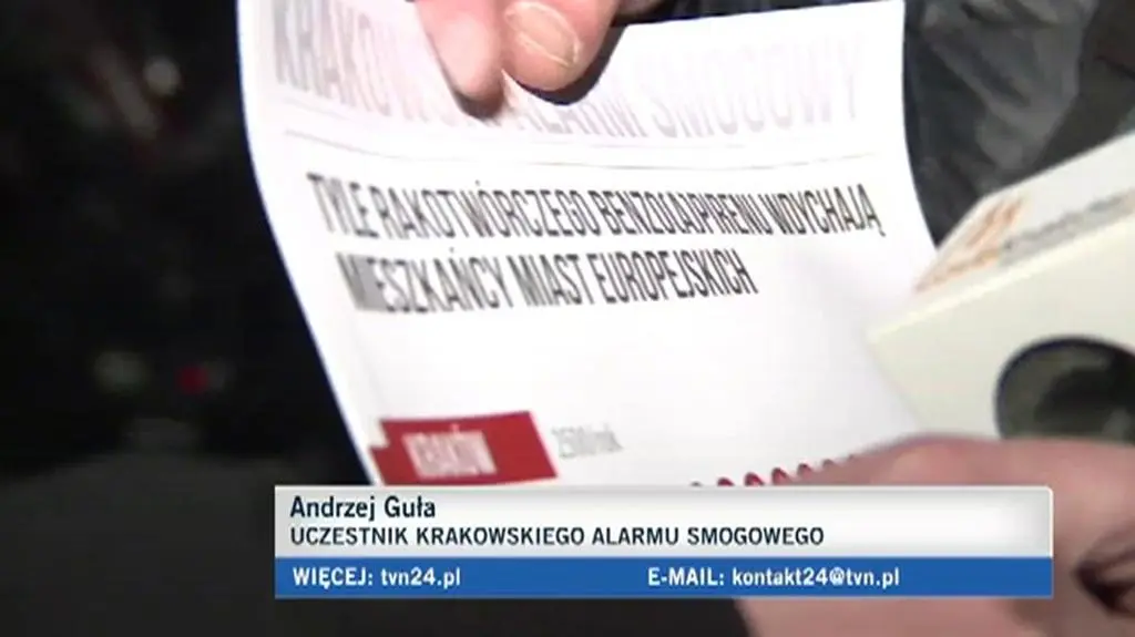 Marsz Antysmogowy przeszedł ulicami Krakowa