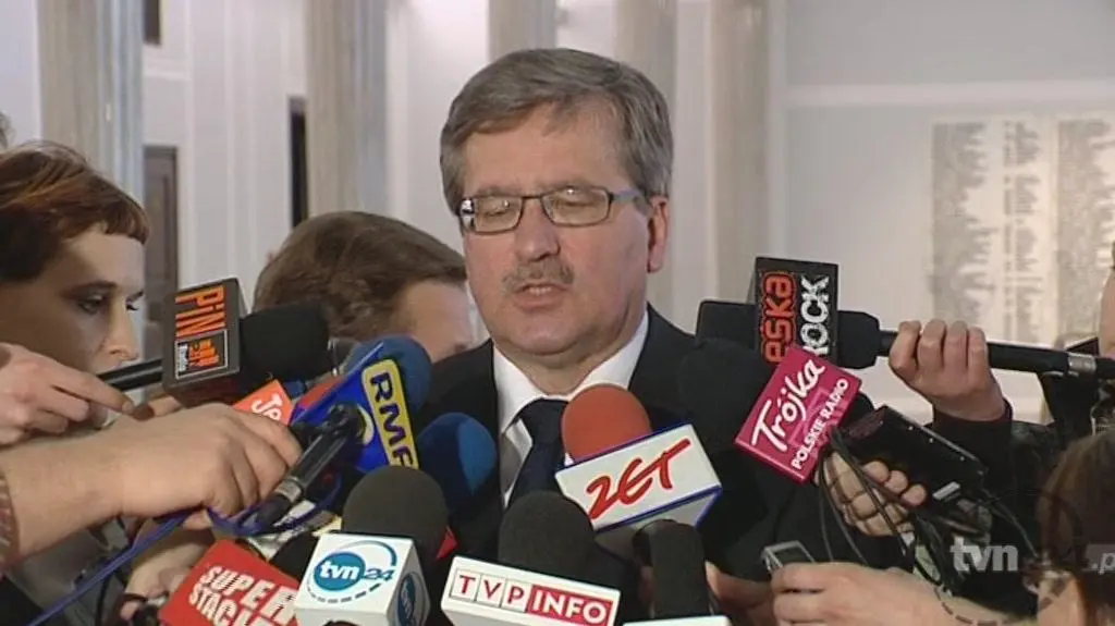 Marszałek Bronisław Komorowski ogłasza żałobę