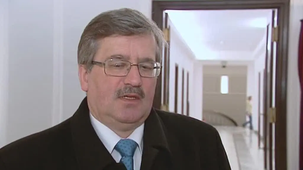 Marszałek Komorowski o incydencie z udziałem Rokity
