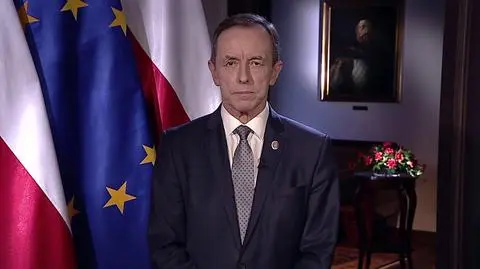 Marszałek Senatu wygłosił orędzie