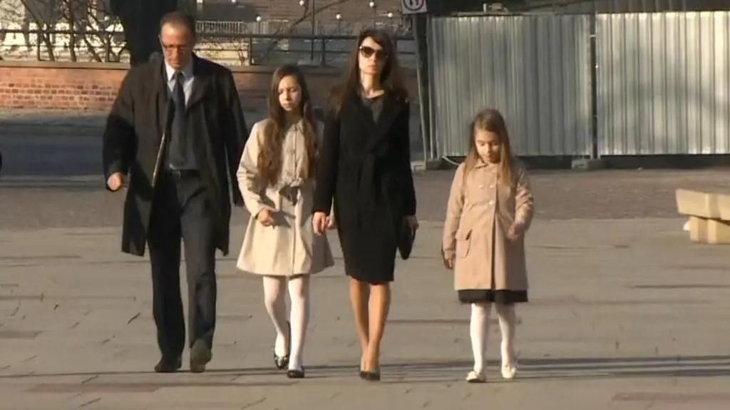 Marta Kaczyńska i Andrzej Duda na Wawelu