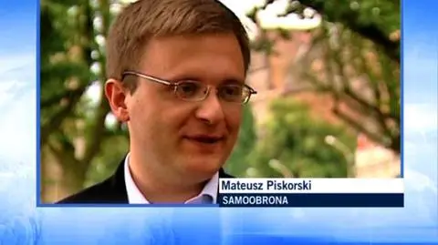 Mateusz Piskorski, Samoobrona