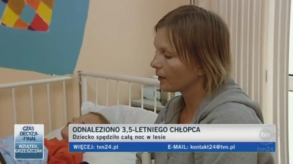 Matka 3,5-letniego chłopca (TVN24)
