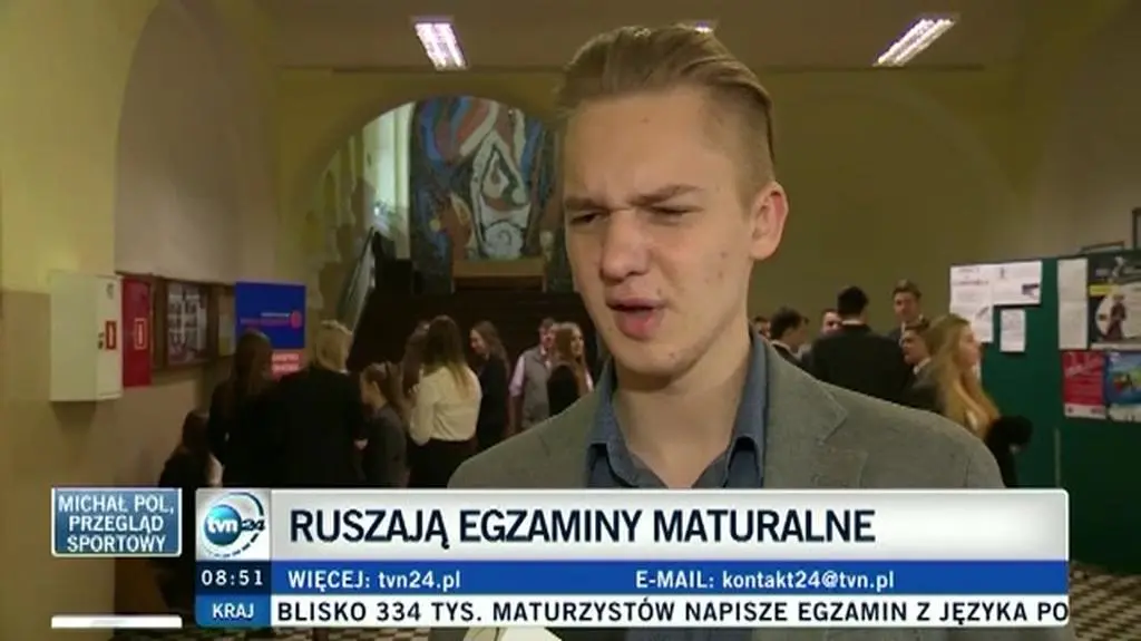 "Matura to nie jest koniec świata". Uczniowie chwilę przed egzaminem