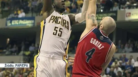 Mecz życia Gortata! Wizards wygrali z Pacers
