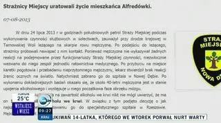 Mężczyzna miał we krwii ponad 13 promili alkoholu