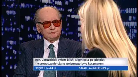 "Miałem pistolet na stole"