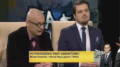 Michał Kamiński i Michał Wypij w Tak Jest