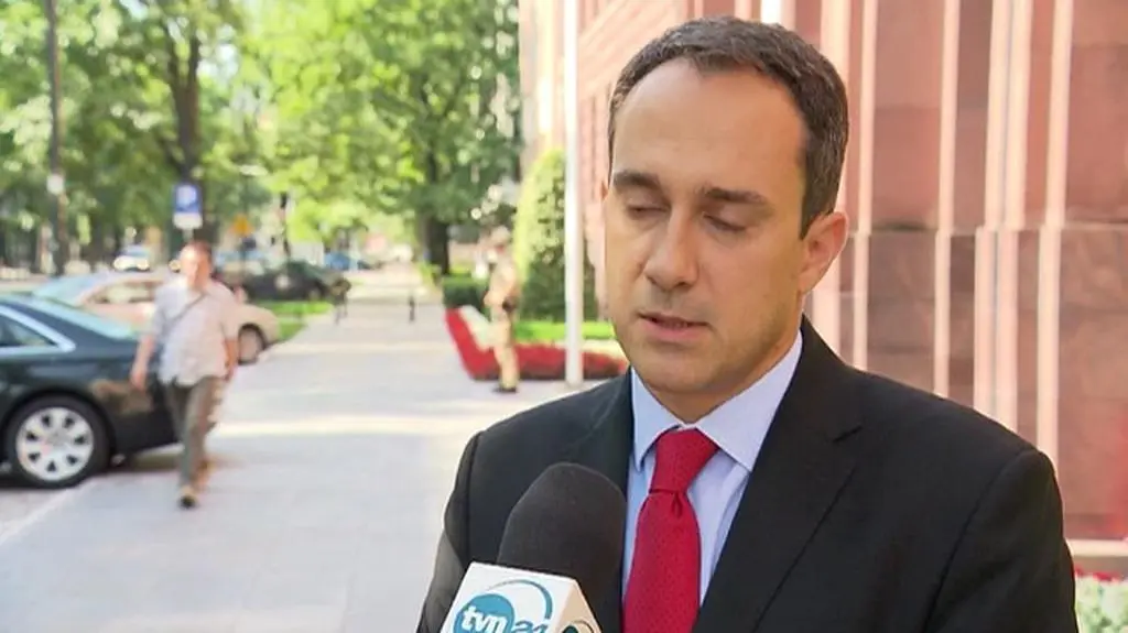 Michał Safianik z biura prasowego MSZ 