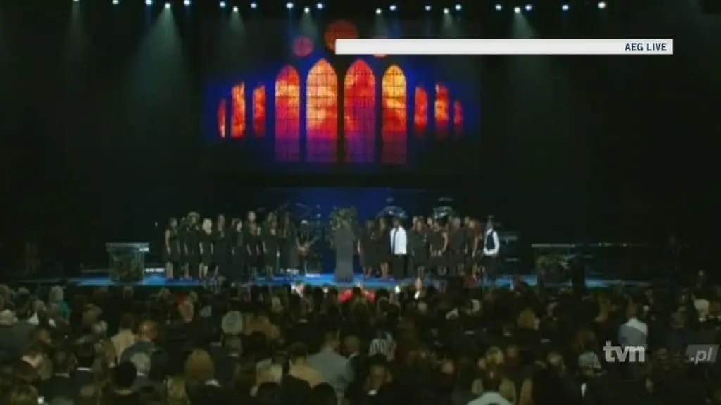 Michel Jackson: pożegnanie w Stamples