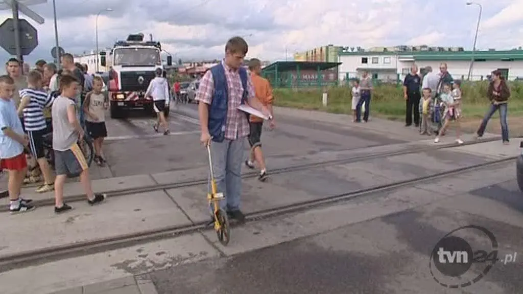 Miejsce tragicznego wypadku
