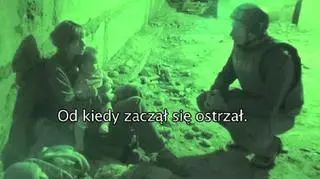 Mieszkańcy Mariupola chronią się przed ostrzałem 