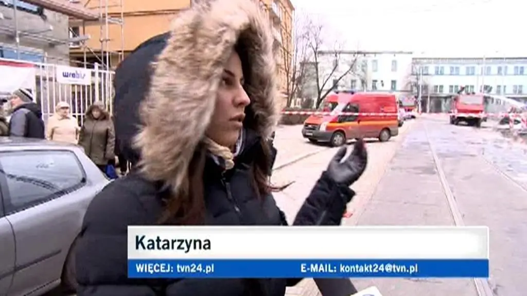 Mieszkańcy podczas ewakuacji we Wrocławiu