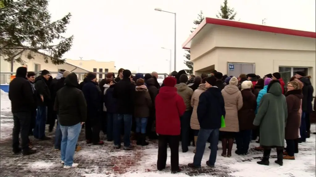 Mieszkańcy protestują 