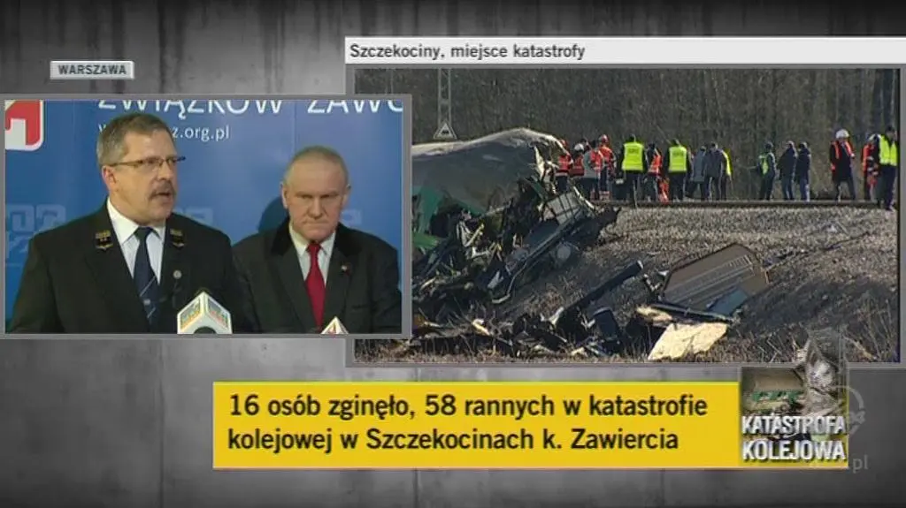 Miętek: Maszyniści nie są szkoleni od ponad 10 lat (TVN24)