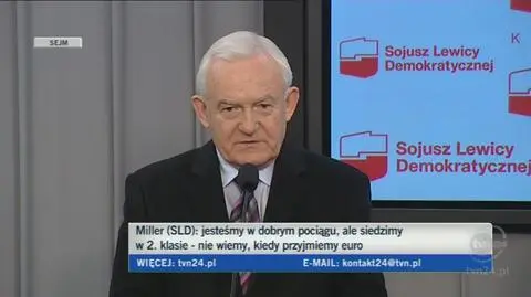 Miller o szczycie UE (TVN24)