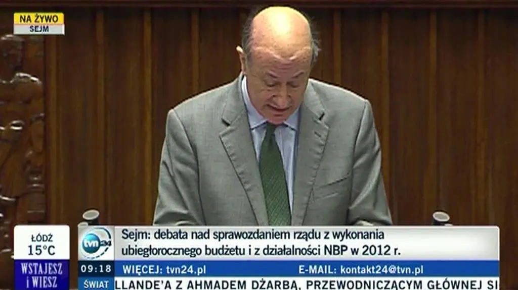 Minister finansów odpowiadał na zarzuty posłów