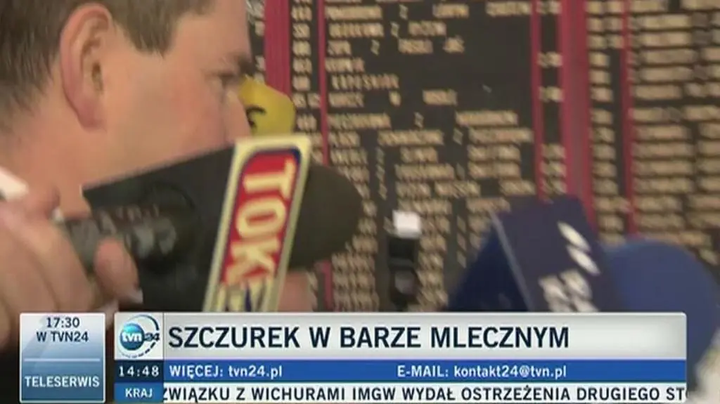 Minister finansów odwiedził bar mleczny w Krakowie