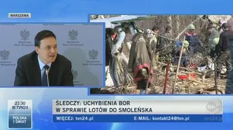 Minister o wnioskach NIK/TVN24