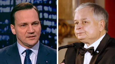 Minister Sikorski był gościem "Kropki nad i"