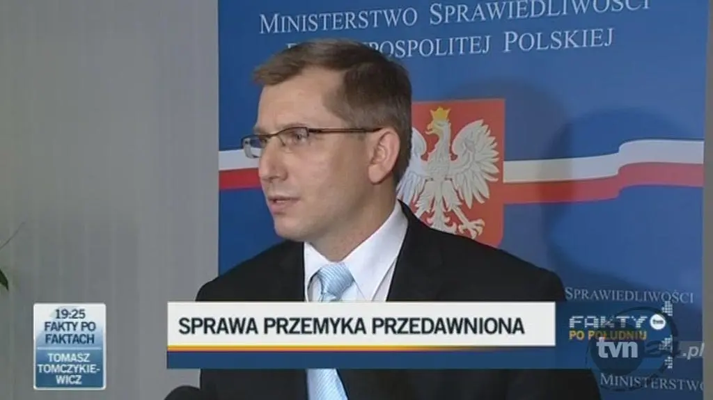 Minister sprawiedliwości Krzysztof Kwiatkowski