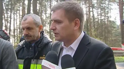 Minister zdrowia i wojewoda zachodniopomorski na miejscu wypadku