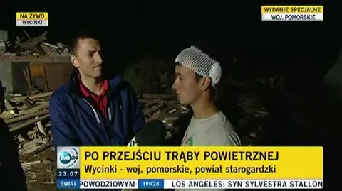 "Mogliśmy się schronić, dzięki temu żyjemy"