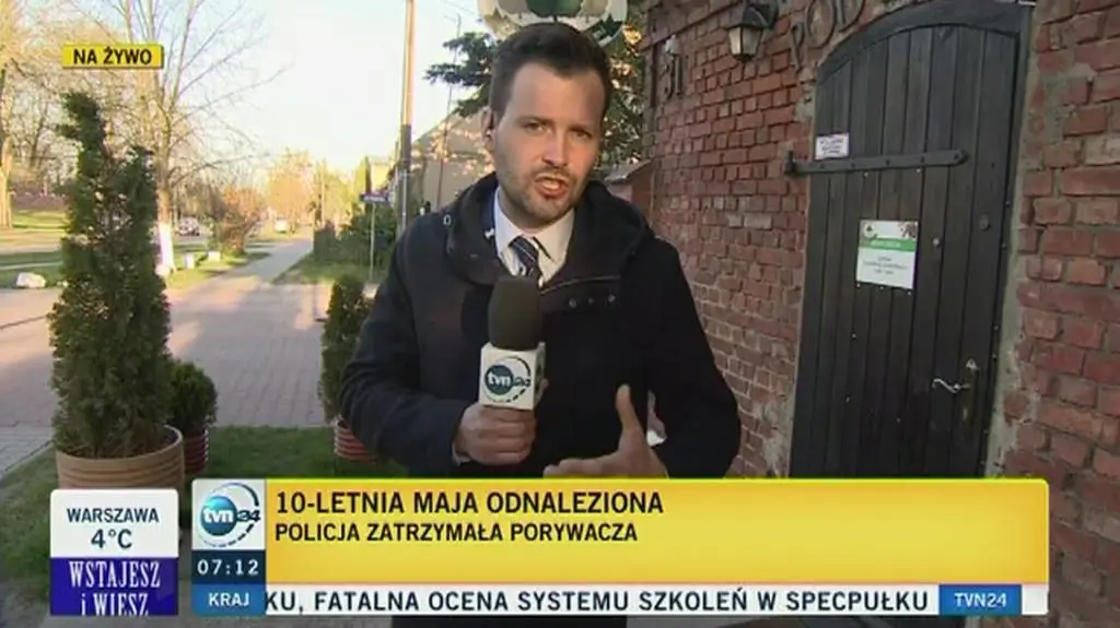 Monitoring w pobliżu domu dziewczynki zarejestrował, że z uliczki wyjeżdżał obcy samochód