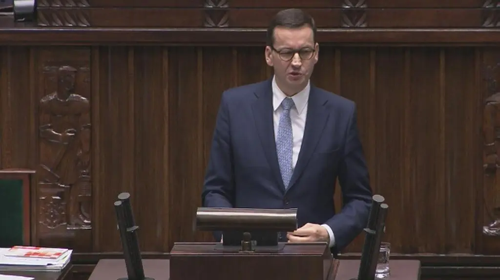 Morawiecki o budżecie i propozycji zniesienia limitu 30-krotności składek na ZUS