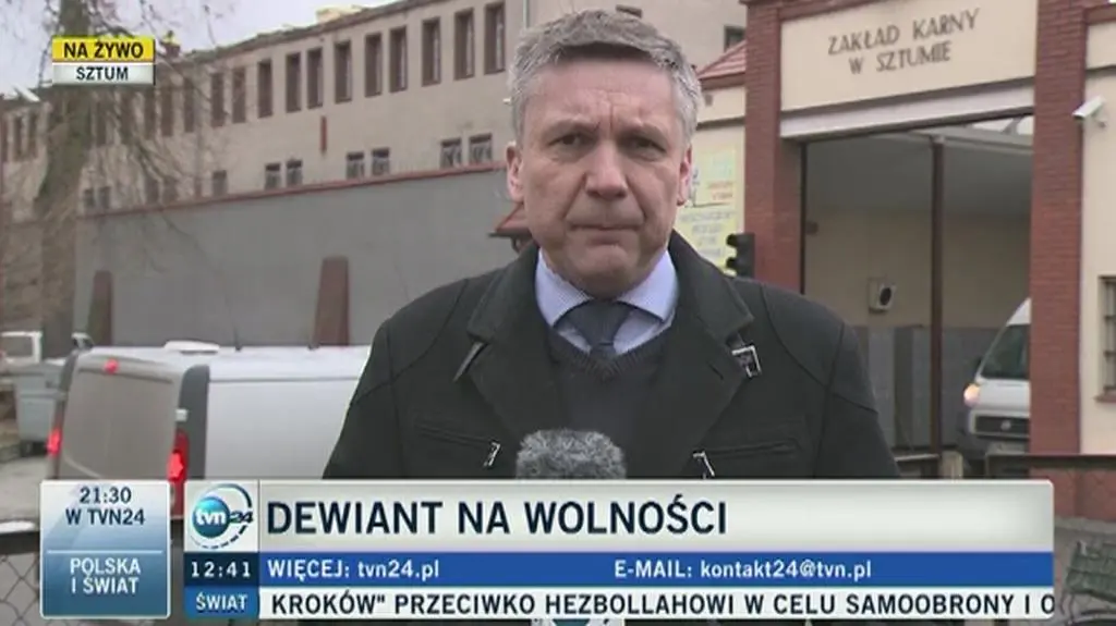 Morderca i gwałciciel na wolności