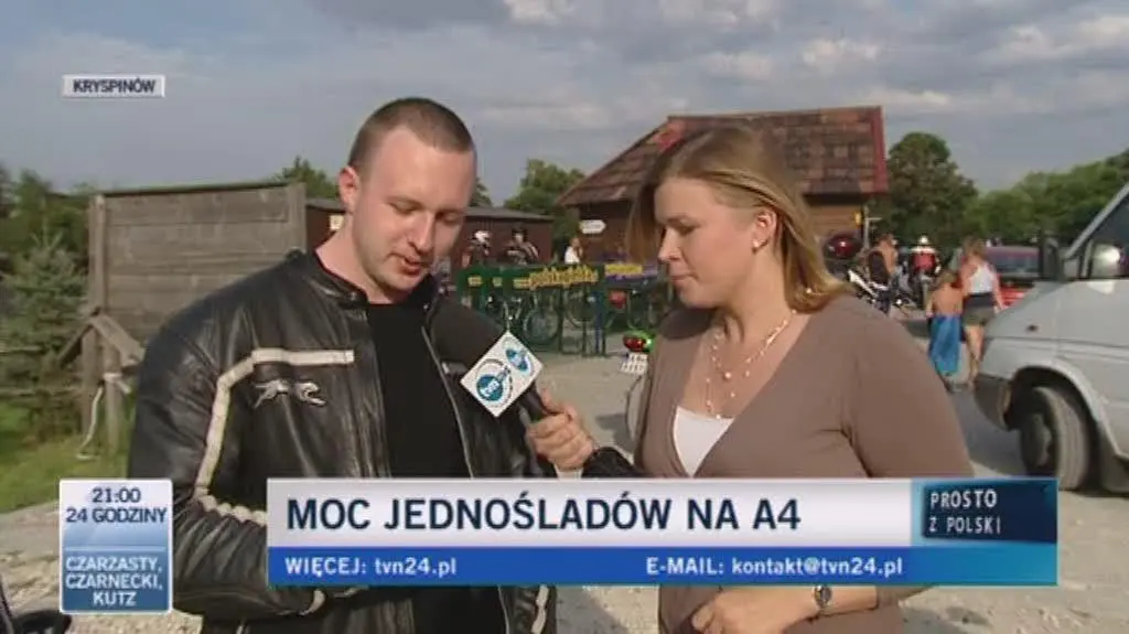 Motocykliści mają przygotowane drobne