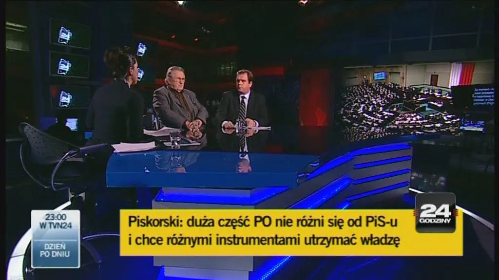 "Może chodziło o archiwum"/TVN24