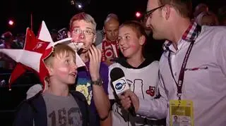 Można było kibicować w kinie