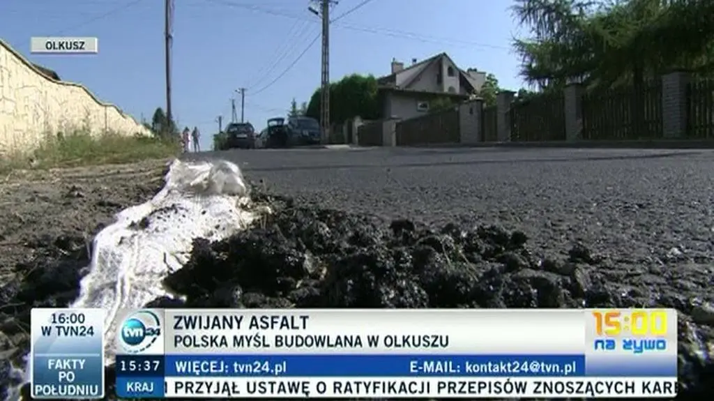 "Można zwinąć asfalt i schować na noc"