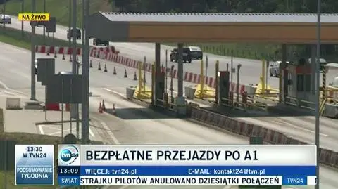 Na A1 bez korków. Kierowcy jadą "płynnie"