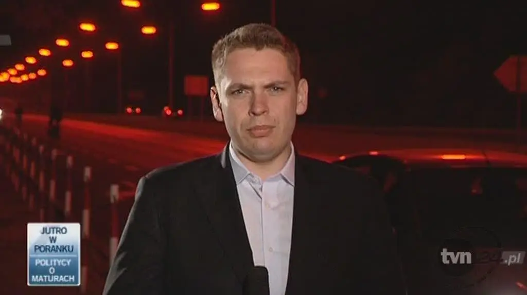 Na drogach do Warszawy spokojnie (TVN24)