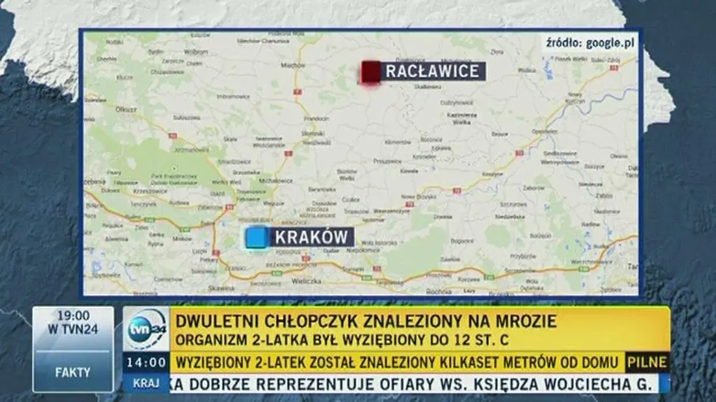 Na razie wiadomo, że nerka i serce 2-latka pracują 