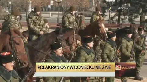 Na Ukrainie zmarł Polak zraniony przez separatystów 