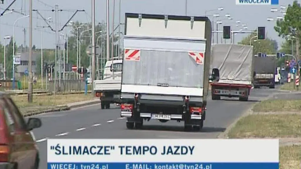 Na ulicach Wrocławia nie widać protestujacych kierowców