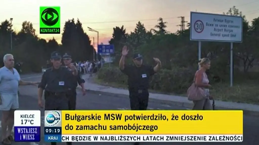 Najnowsze wiadomości z Burgas relacjonuje bułgarski dziennikarz