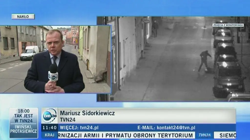 Nakło: brutalne pobicie przechodnia