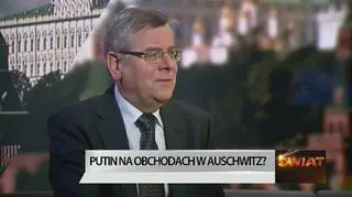 Nałęcz o przyjeździe Putina na rocznicę wyzwolenia Auschwitz. "Nic nie wskazuje, by się wybierał"